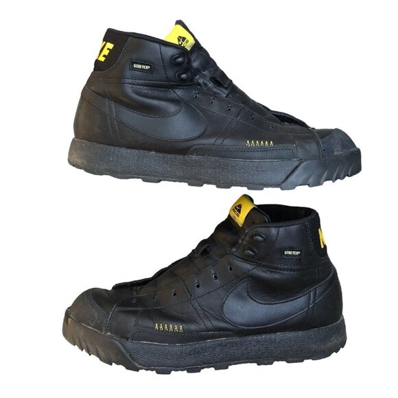 Vintage Nike ACG Gore-Tex Blazer Size 11 Black - Picture 1 of 13
